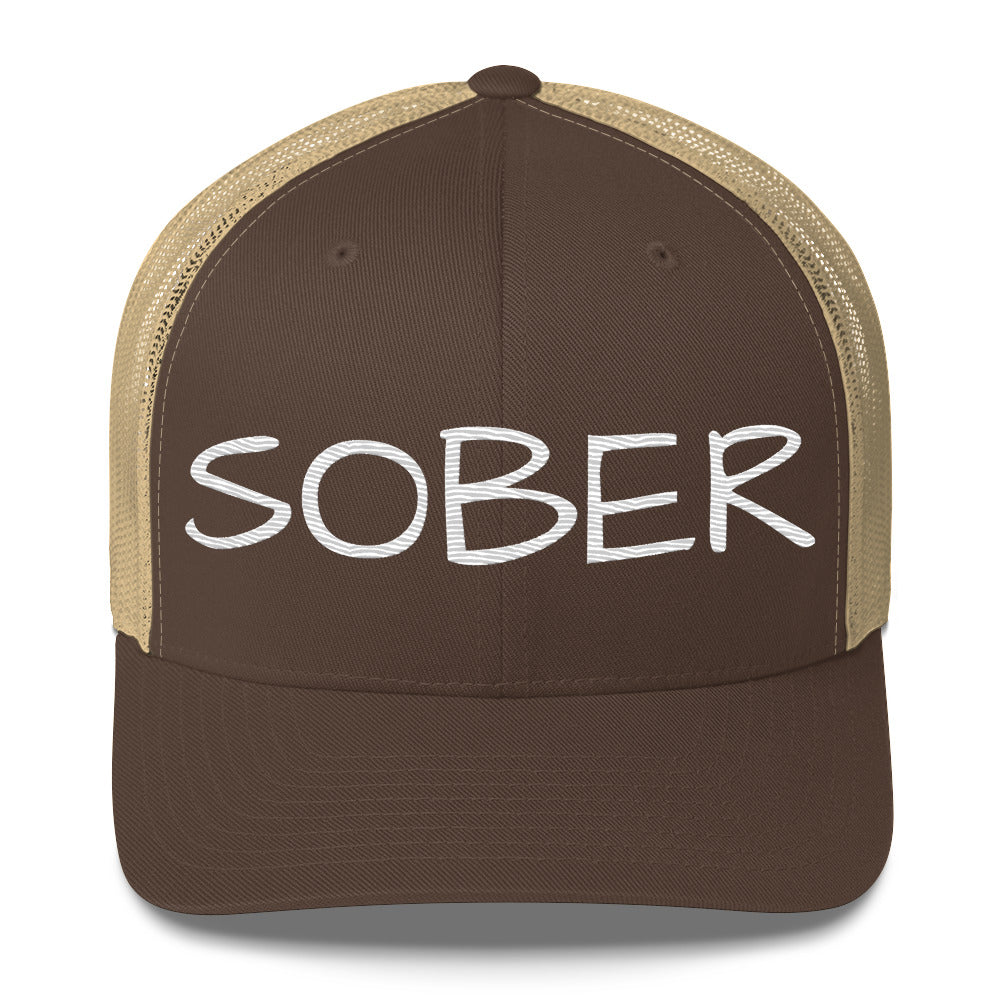 Sober Trucker Cap