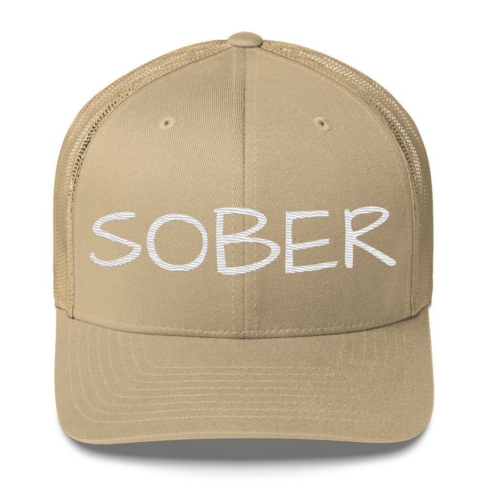 Sober Trucker Cap