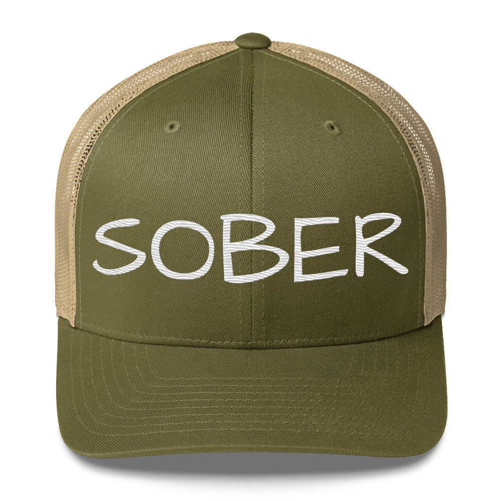 Sober Trucker Cap