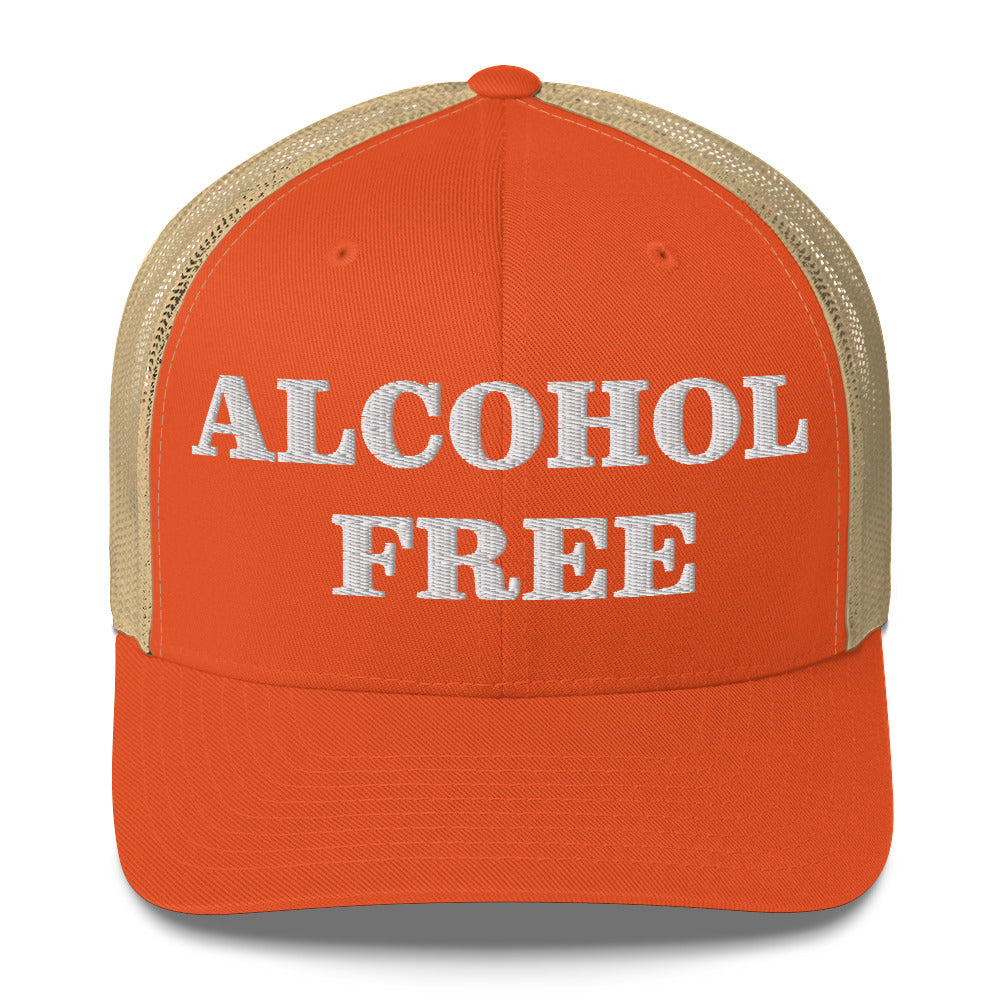 Alcohol Free Trucker Cap