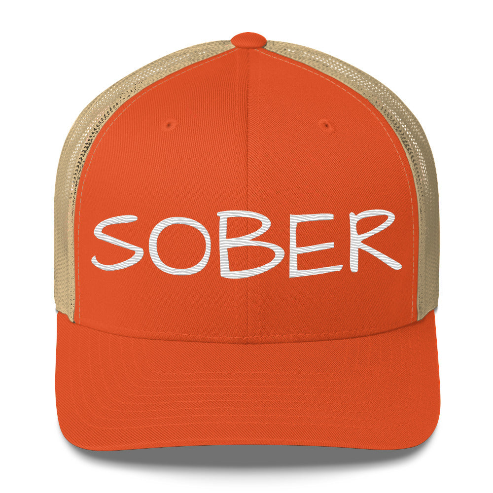 Sober Trucker Cap